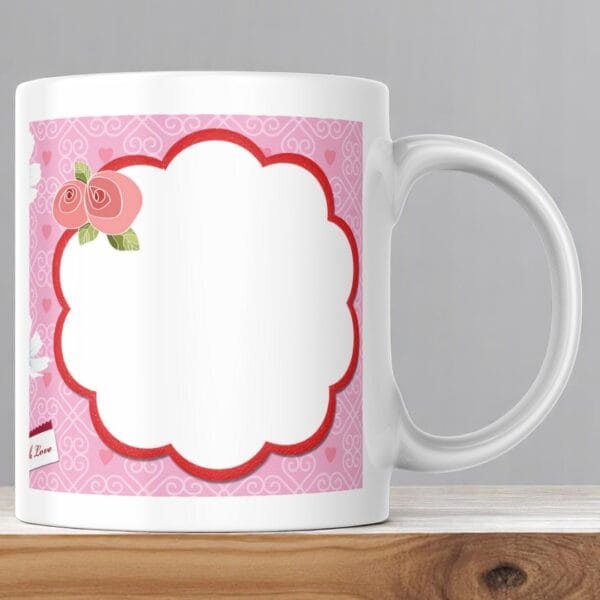 POPZOY Soft Petals Coffee Mug with Custom Picture Print