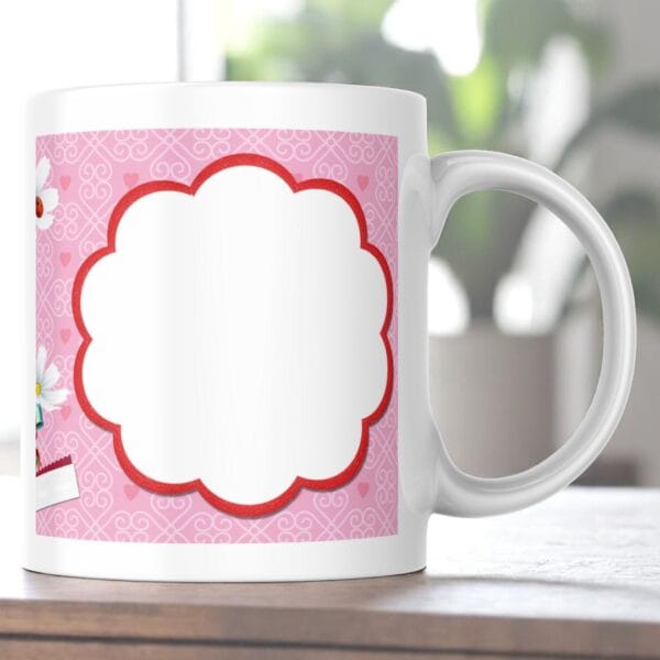 POPZOY Vibrant Memory Custom Coffee Mug with Photo and Logo