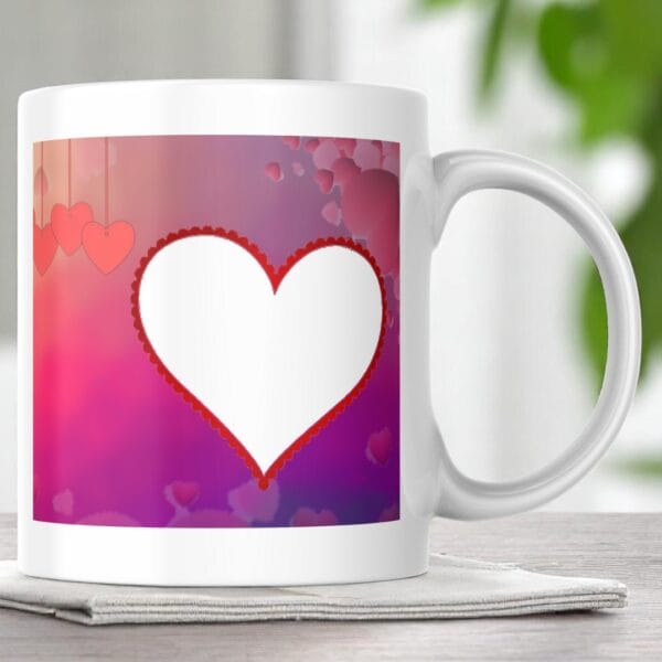 POPZOY Timeless Elegance Custom Photo Mug for Coffee Lovers