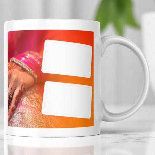 POPZOY Indian Celebration Mug with Personalized Photo Printing