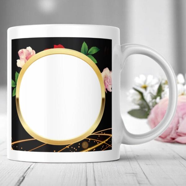 POPZOY Classic Charm Mug with Logo and Photo Printing