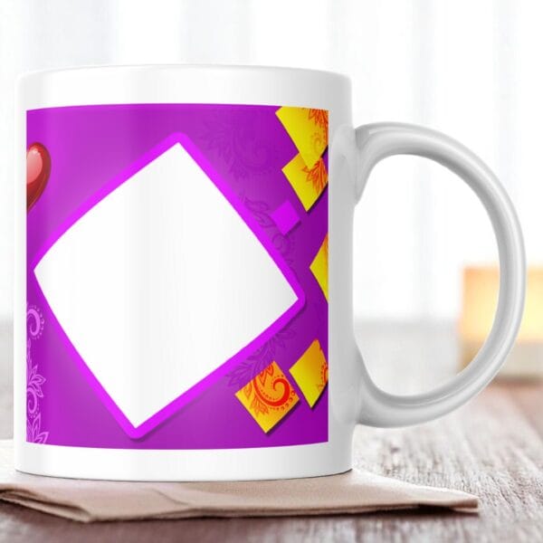 POPZOY Mystic Glow Personalized Mug with Picture and Logo