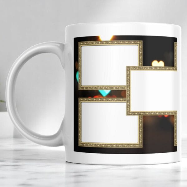 POPZOY Gallery Moments Mug with Custom Printed Photo for Gifting