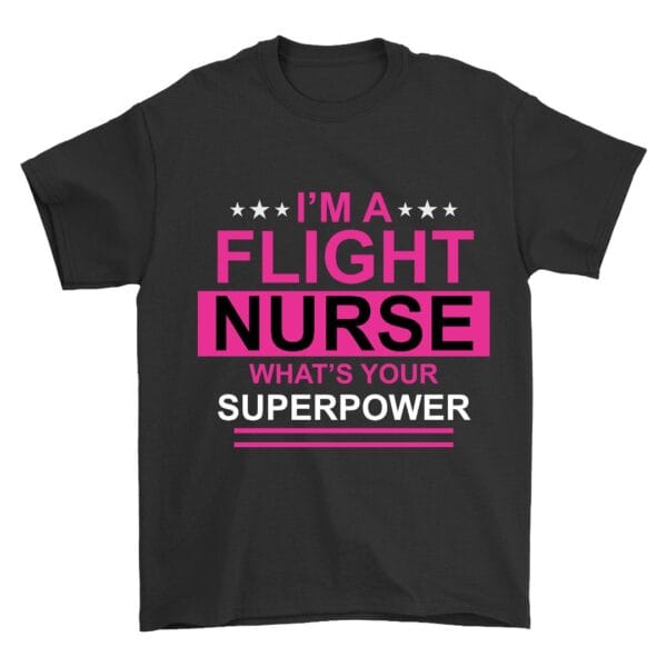 Bold Flight Nurse T-Shirt for Healthcare Superstars