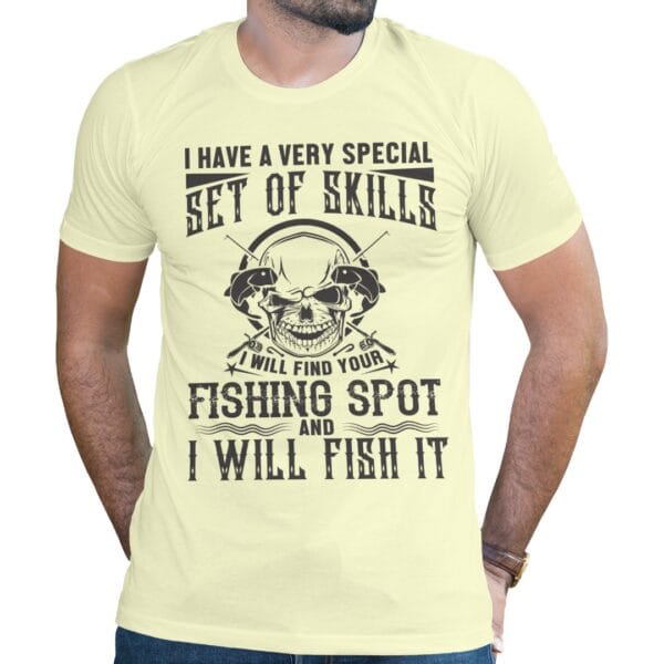 Fishing Pro Cotton T-Shirt for Passionate Anglers