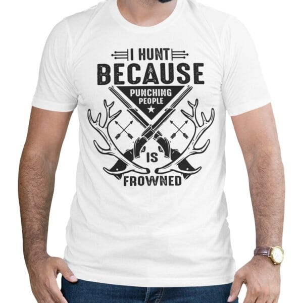 Hunting Time Cotton T-Shirt for Forest and Field Adventures