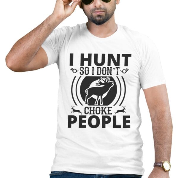 Outdoor Hunter Cotton T-Shirt for Wildlife Lovers