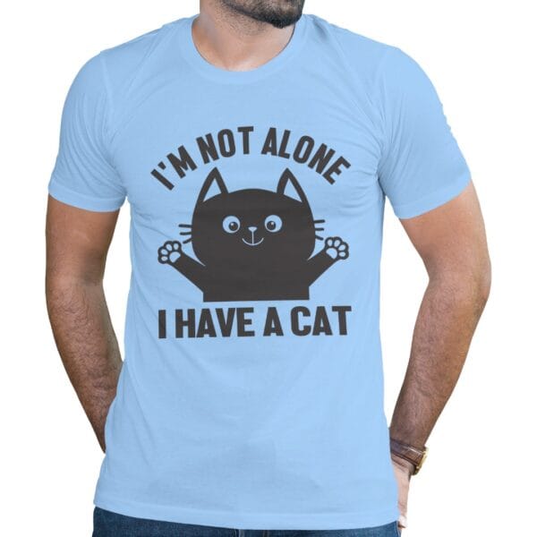 Cat Alone T-Shirt for People Who Prefer Cats Over People