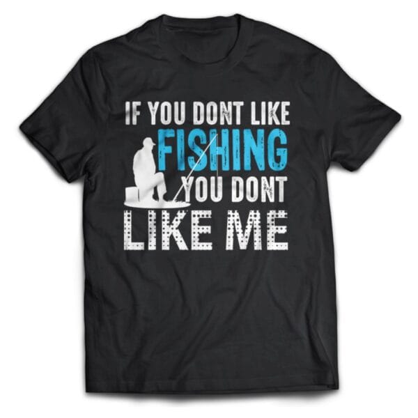 Fishing Lover Funny Cotton T-Shirt for Men
