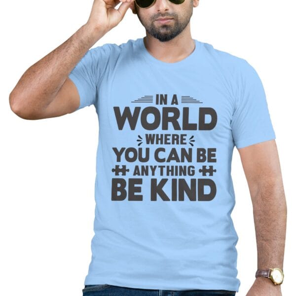 Kindness Quote Unisex Cotton T-Shirt for Everyday Positivity
