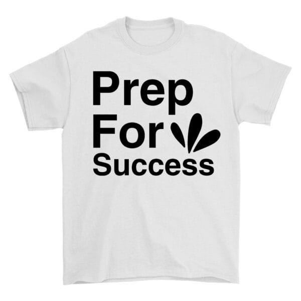 White Cotton T-Shirt to Motivate You for Big Success