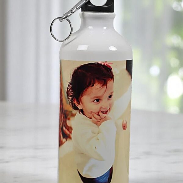 Abstract Splash Photo Bottle